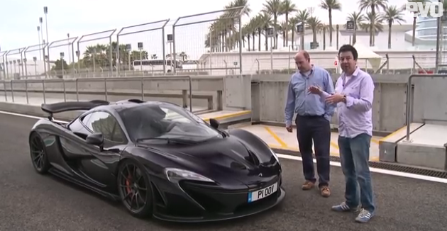 EVO Magazine prueba el McLaren P1 1