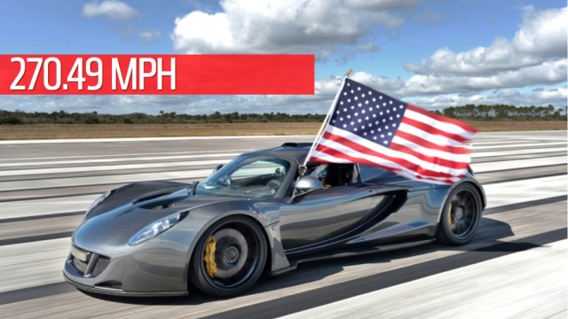 El Hennessey Venom GT alcanza 435 KM/H superando el récord del Bugatti Veyron SS 2