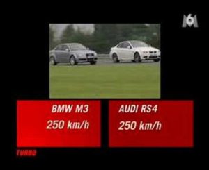BMW M3 E92 contra el Audi RS4