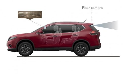 Mirada al futuro: retrovisor inteligente de Nissan 1