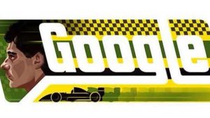 Google rinde tributo a Ayrton Senna con un doodle