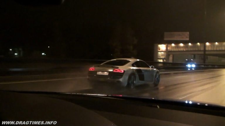 Audi R8 V10 vs EVOTech Audi RS6