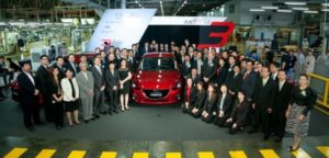 El Mazda3 comienza a fabricarse en Tailandia