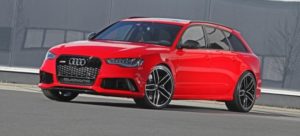 Audi RS6 Avant bajo el rodillo de HPerformance