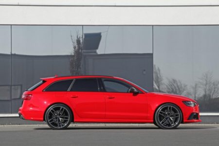 Audi RS6 Avant bajo el rodillo de HPerformance 2
