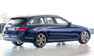 Ilustración del próximo Mercedes Clase C Estate