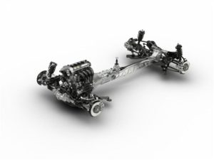 Así es el chasis del nuevo Mazda MX-5