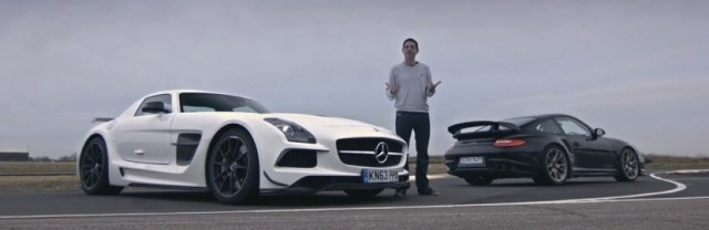Mercedes SLS AMG Black Series o Porsche 911 GT2 RS, duelo de altura 1