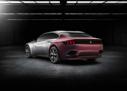 Peugeot Exalt Concept: 340 CV a través de un sistema híbrido HYbrid4 2