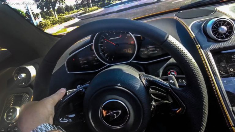 Así es el McLaren 650S Spider en primera persona