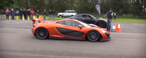 McLaren P1 vs Nissan GT-R, carrera de aceleración en vídeo