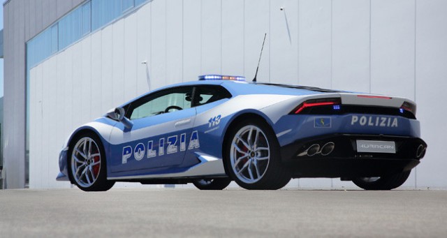 Un Lamborghini Huracán para la policía italiana 2