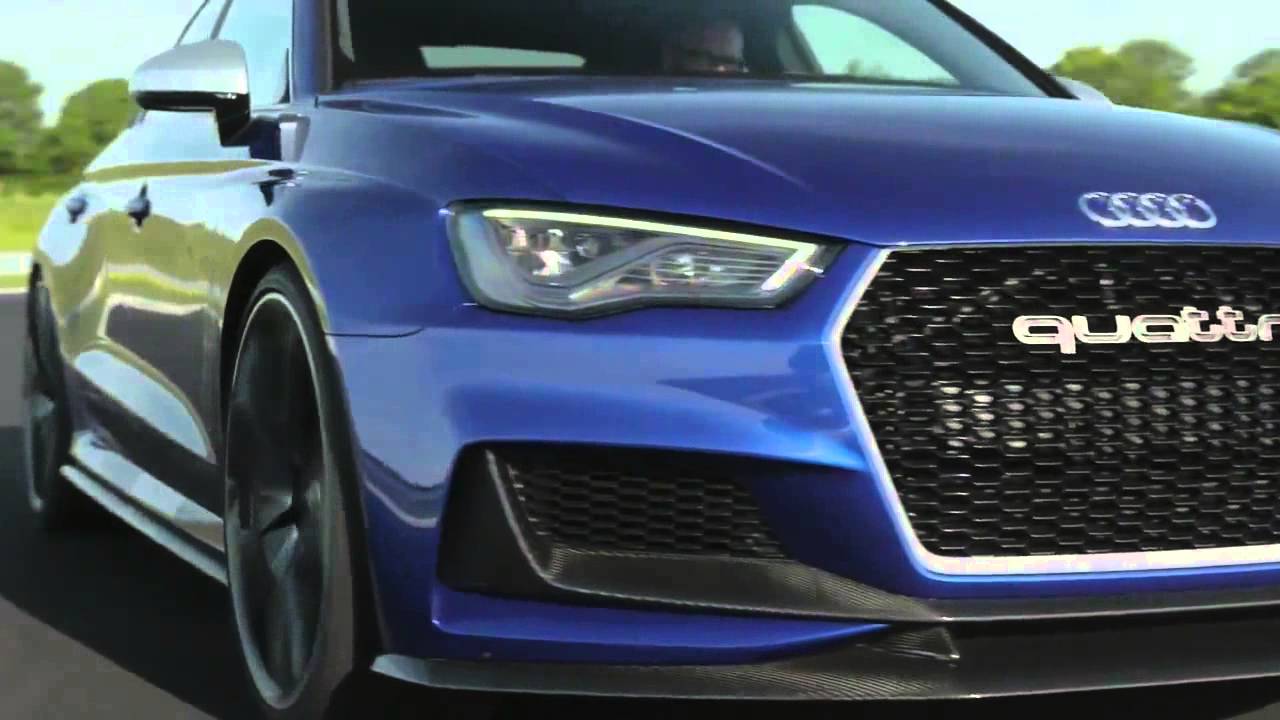 Audi A3 Clubsport Quattro Concept: Aquí lo tienes en vídeo y en movimiento