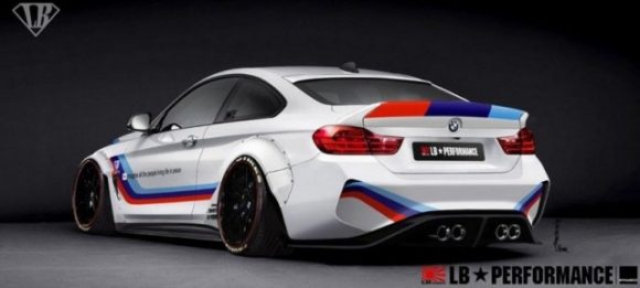 Este es el BMW Serie 4 de Liberty Walk 2