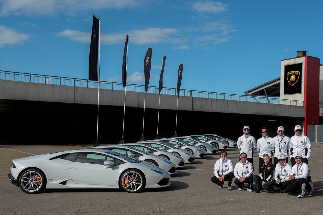 Lamborghini ya trabaja en el Lamborghini Huracán Super Trofeo 2