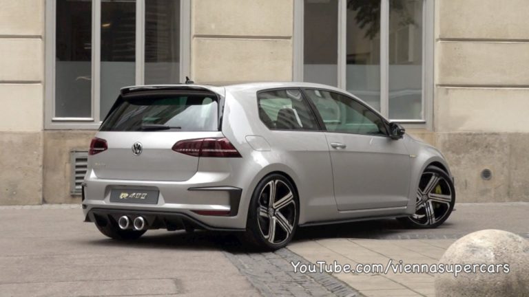 Así de bien suena el Volkswagen Golf R400 Concept