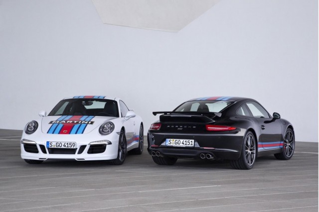 El Porsche 911 Carrera S estra edición especial Martini 2