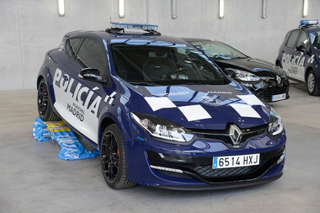 Dos Renault Mégane RS para la Policía Municipal de Madrid 1