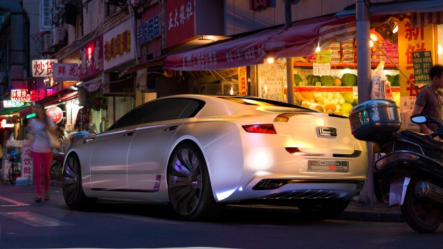 Qoros 9 Sedan Concept: Berlina de alta gama para 2020 2