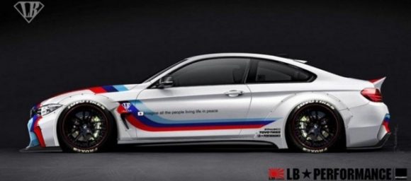 Este es el BMW Serie 4 de Liberty Walk 3