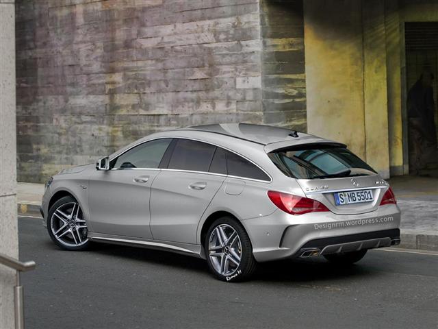 Así será el Mercedes CLA 45 AMG Shooting Brake 1