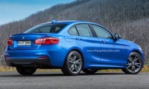Un vistazo al BMW Serie 1 sedán que llegará en 2015