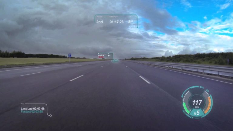 Jaguar Virtual Windscreen: No es un juego, pero se le parece