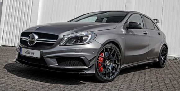 Mercedes A45 AMG bajo el rodillo de VATH International 1