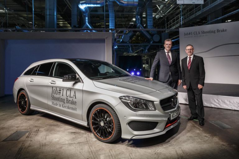 Comienza la producción del Mercedes CLA Shooting Brake