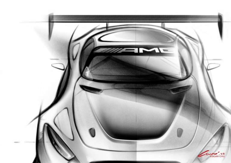 Primer anticipo oficial del Mercedes AMG GT3
