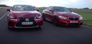 Vídeo: Lexus RC F vs BMW M4