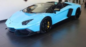 A la venta un Lamborghini Aventador Roadster 50th Anniversario