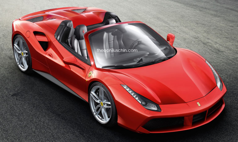 Un vistazo al Ferrari 488 Spider, o 488 GTS