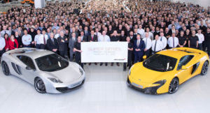 McLaren celebra las 5.000 unidades construidas de la gama Super Series