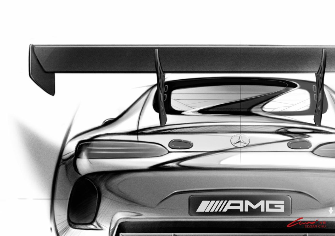 Primer anticipo oficial del Mercedes AMG GT3 1
