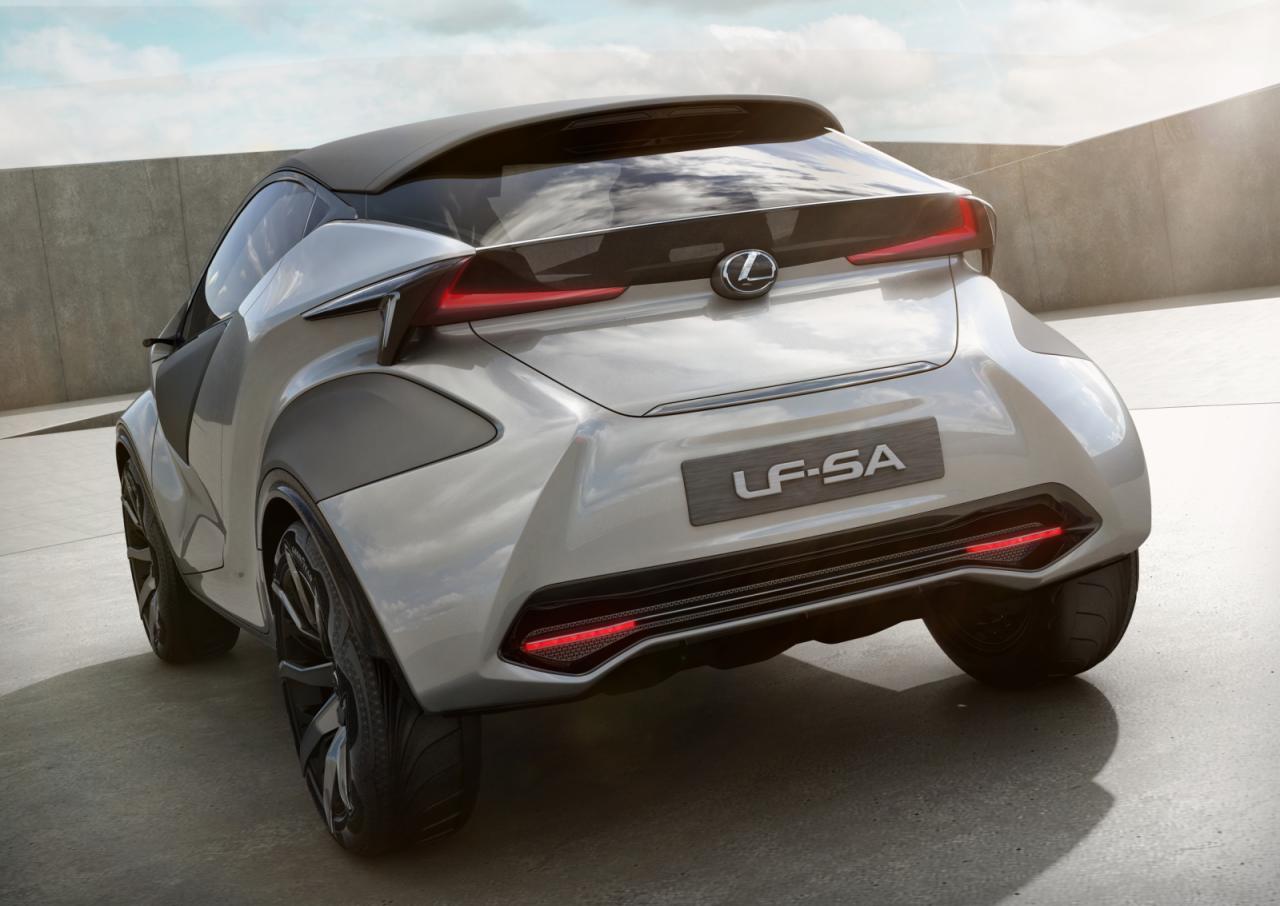 Primeras imágenes del Lexus LF-SA 1
