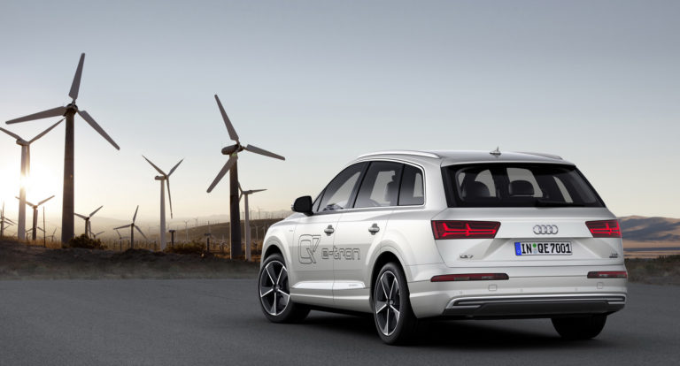 El Audi Q7 e-tron será diésel, pero sólo en Europa