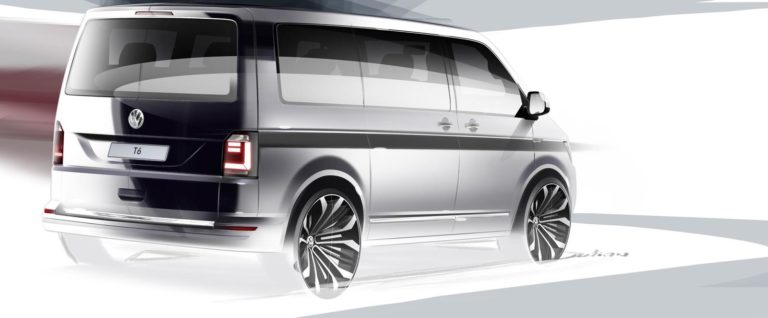 La Volkswagen Transporter  T6 se quitará el sayo el 15 de Abril