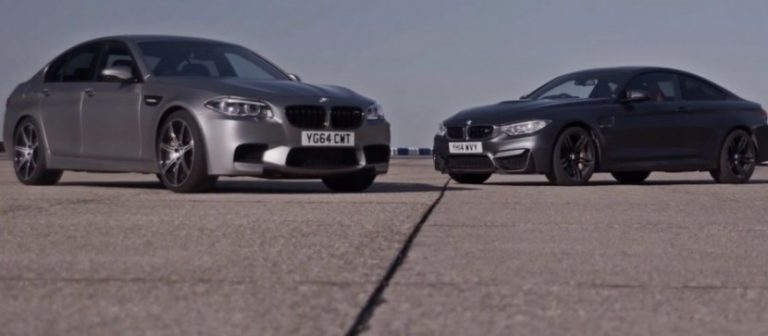 Vídeo: BMW M4 vs BMW M5