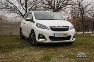 Prueba: Peugeot 108 Allure TOP! PureTech 82 CV (diseño, habitáculo, mecánica)