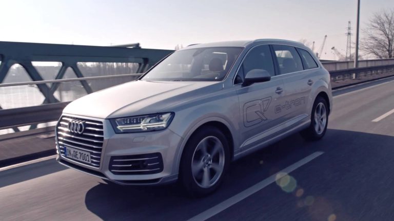 Primer vídeo oficial del Audi Q7 e-tron, así «suena»