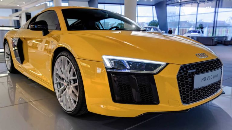 Al natural: Audi R8 V10 Plus en Vegas Yellow