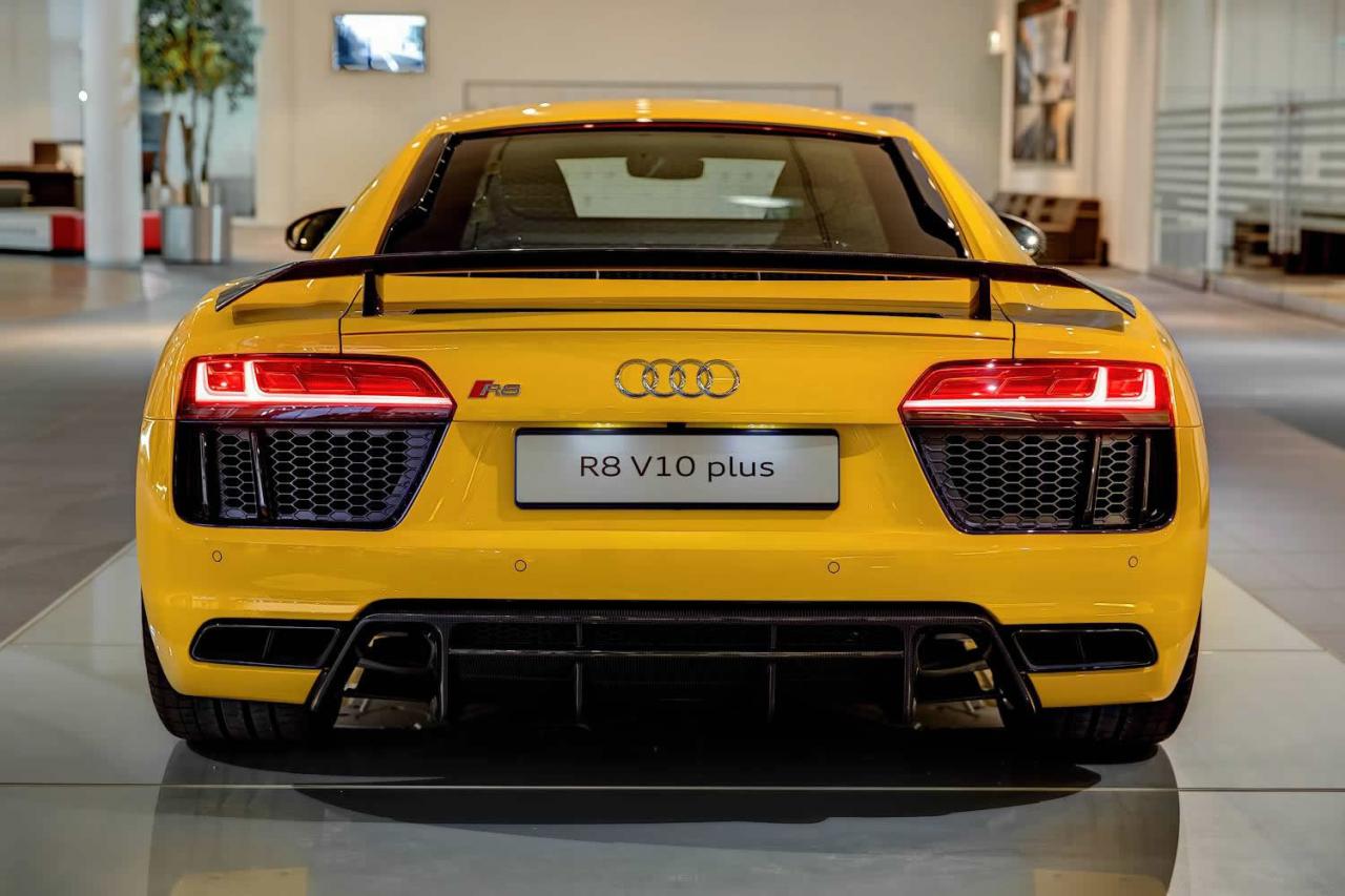Al natural: Audi R8 V10 Plus en Vegas Yellow 2