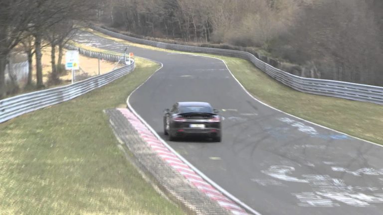 Cazado: nuevo Porsche Panamera, rodando en el ‘Ring en fase final de pruebas