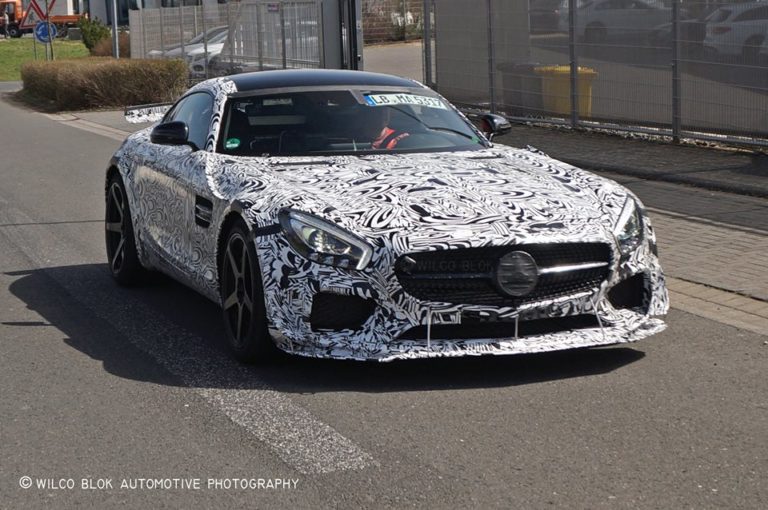 Fotos espía del Mercedes AMG GT3 «road-legal»
