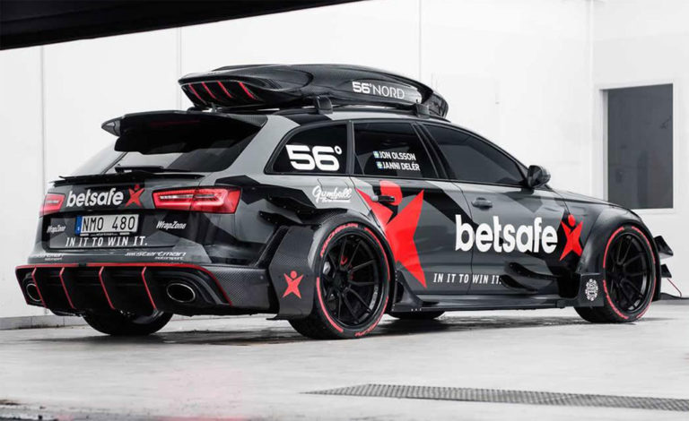 Este es el espectacular Audi RS6 DTM de Jon Olsson de casi 1000 CV preparado para la Gumball