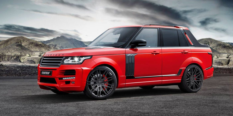 A Startech se le va la pinza y transforma un Range Rover en «pick-up»