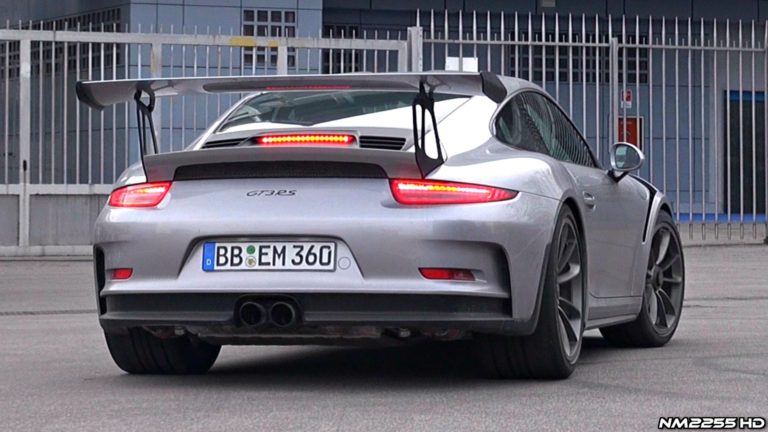 Así suena y se mueve el Porsche 911 GT3 RS