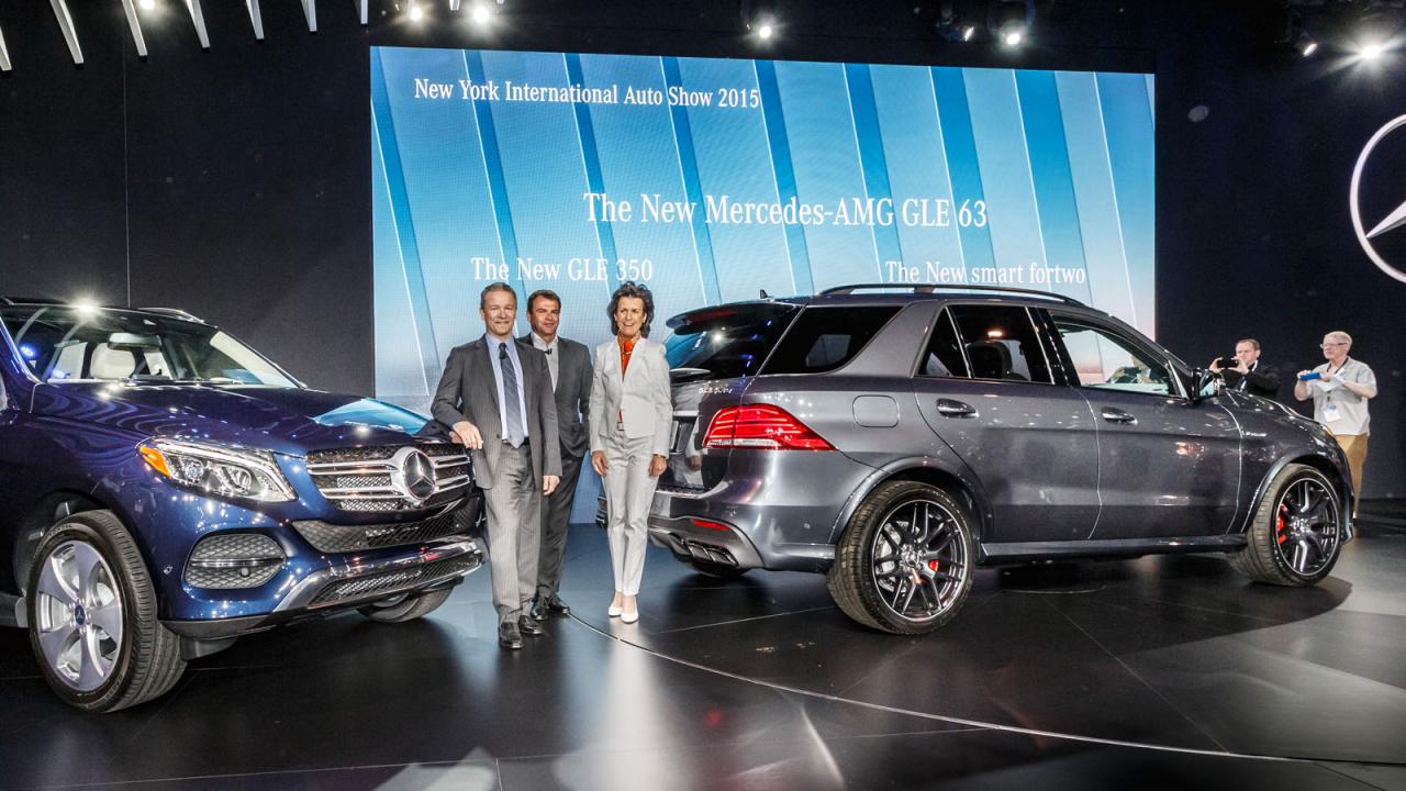 Nueva York 2015: Mercedes GLE 1