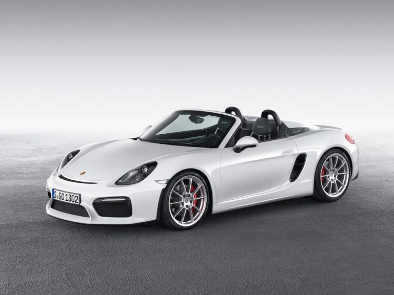 Porsche Boxster Spyder: 375 CV de puro disfrute con el cielo como techo